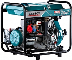 Дизельный генератор Alteco ADG 7500 TE ракурс 1