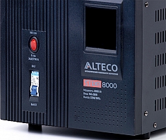 Панель управления автоматического стабилизатора напряжения Alteco STDR 8000