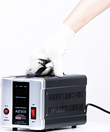 Применение автоматического стабилизатора напряжения Alteco HDR 1000