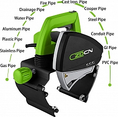 Применение трубореза электрического ZDCN ZD240